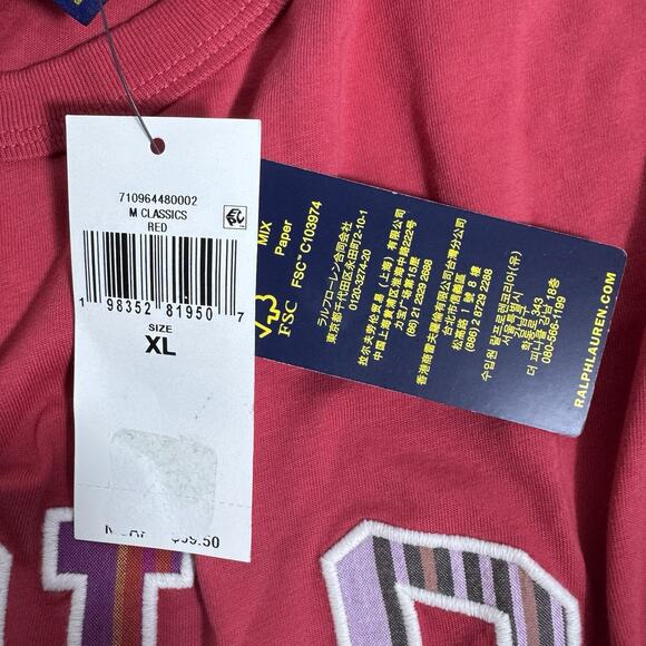 Polo Ralph Lauren Men's XL Red Tee Shirts - Picture 6 of 8